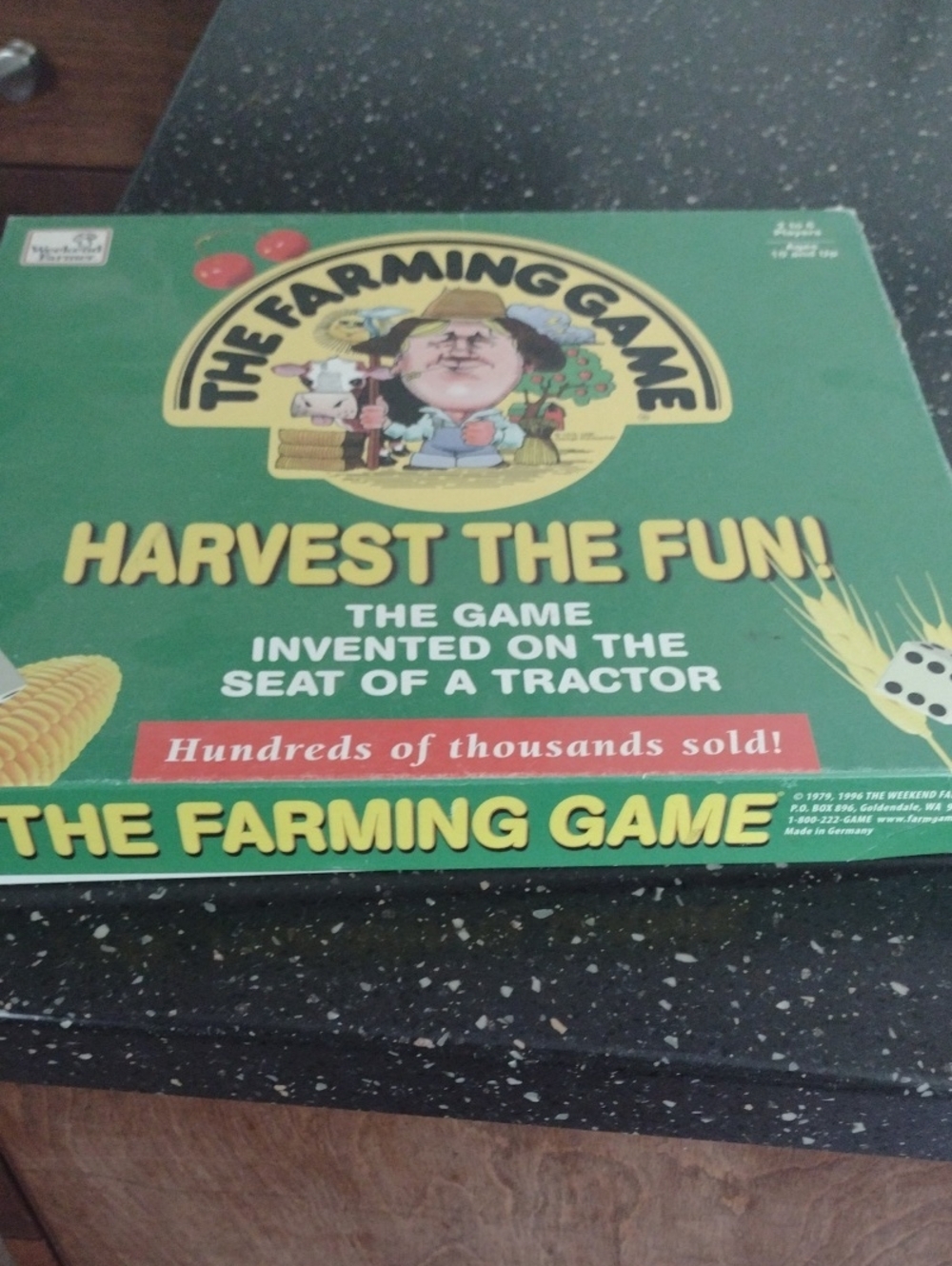 Harvest the Fun! Family Board Game - Green